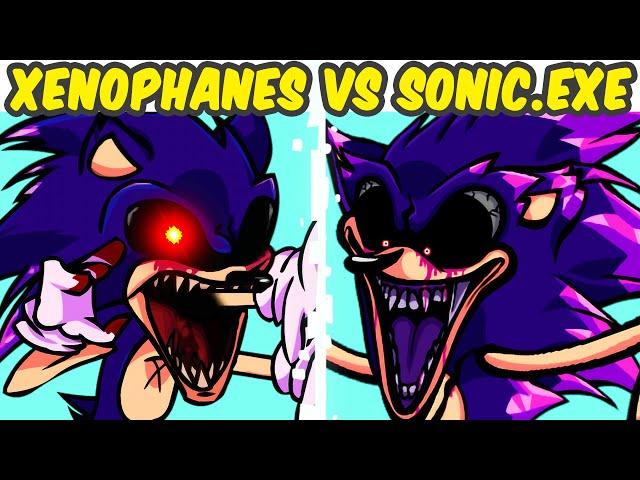 FNF VS Triple Run New v2 VS Xenophanes VS Sonic.EXE (YCR VS Triple Trouble)| Friday Night Funkin