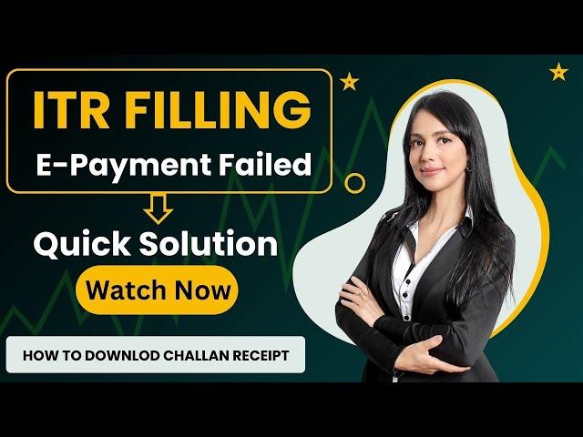 Income Tax online payment issues, Quick Solution | ITR Filing Tax payment Failed,