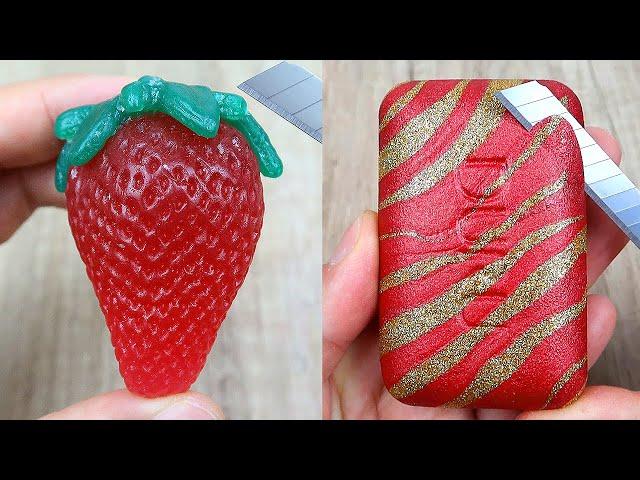 Relaxing Soap Cutting and Carving ASMR. Satisfying videos. LIVE-1058