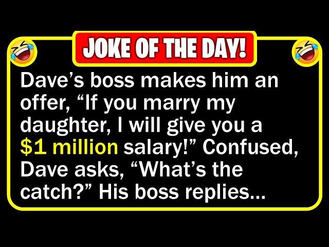  BEST JOKE OF THE DAY! (Discretion Advised) - Dave lands a new job, and his boss...  | Funny Jokes