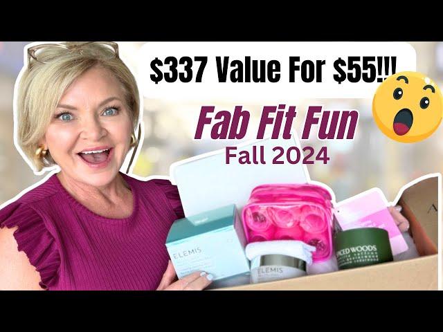 FabFitFun FALL 2024 Subscription Box UNBOXING and Review: AMAZING Deal!