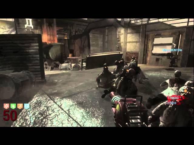 Black Ops Zombies Wave 50 - Ascension - xX IceMaN 23 & UGA x HUNT3R - [Part 2]