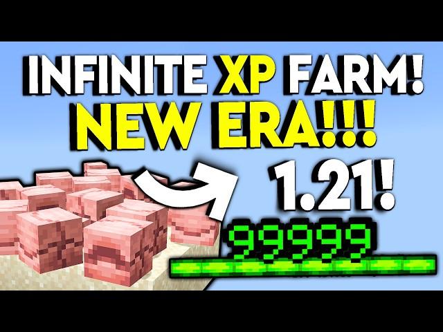 BEST 1.21 XP FARM Minecraft Tutorial - 70 Levels In 30 Seconds!