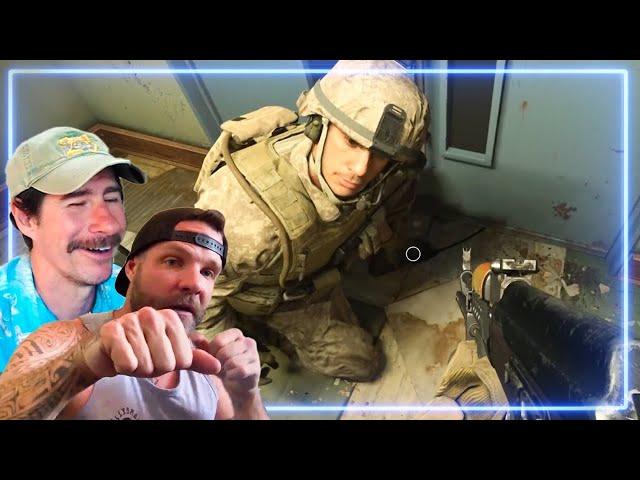 Marines React to HUNTING PARTY from Call of Duty: Modern Warfare