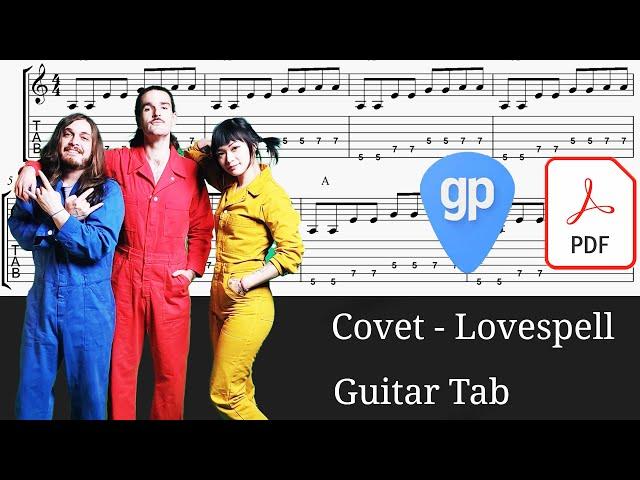 Covet - Lovespell Guitar Tabs [TABS]