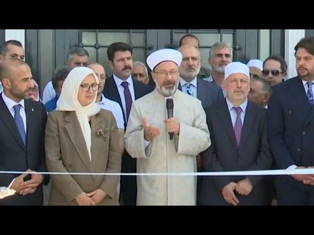 Diyanet İşleri Başkanı Kelime-i Şehadet'i eksik mi okudu?