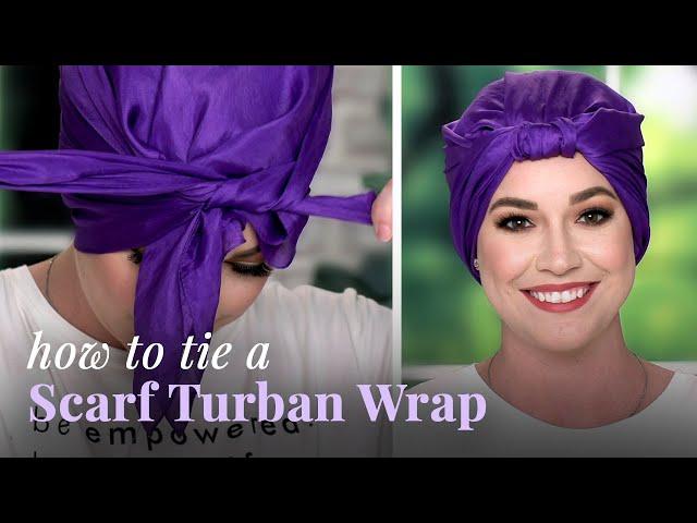 How To Tie A Square Headscarf Turban Wrap | (2020)