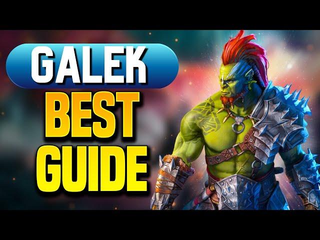 GALEK | BEST BUILD to MAXIMIZE UTILITY & PROGRESSION!