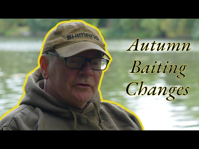 Autumn Baiting Changes - Mark Holmes Shares His Top Tips