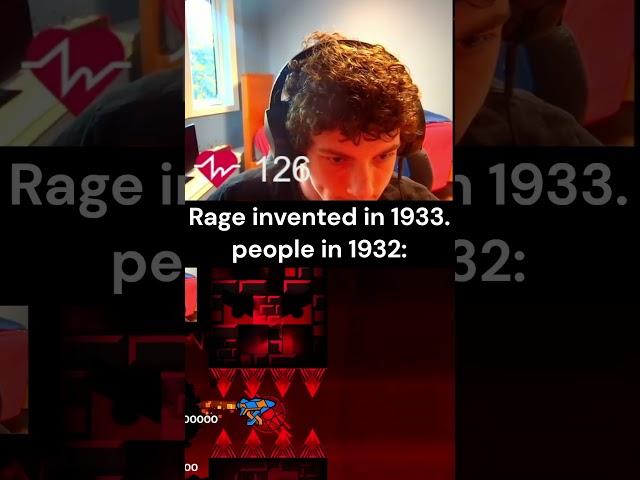 Why did bro react like that  #geometrydash