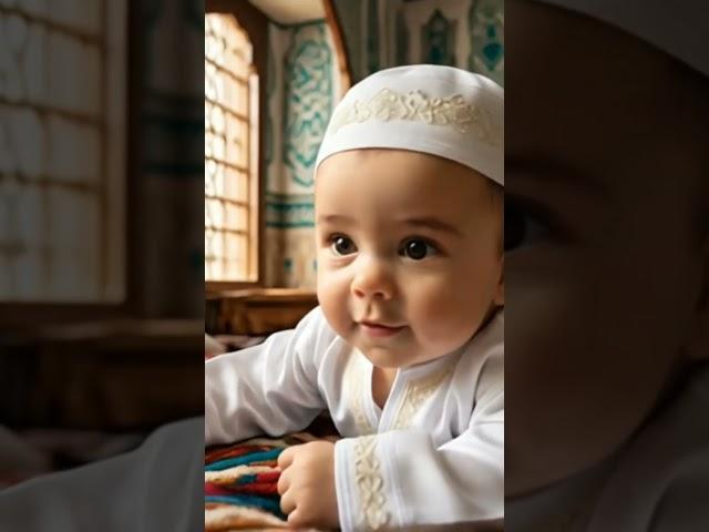 Islamic baby in masjid #shortvideo #beranda #shortvideo