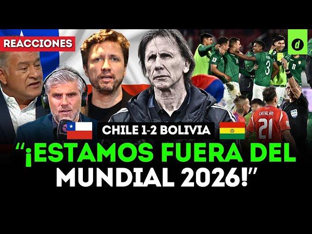 "UN PAPELÓN HISTÓRICO DE CHILE": REACCIÓN de PRENSA CHILENA tras CHILE 1-2 BOLIVIA | Depor