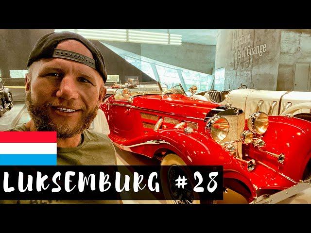 In a camper van around Europe - GERMANY - Mercedes Museum - LUXEMBOURG - visiting the capital - #28