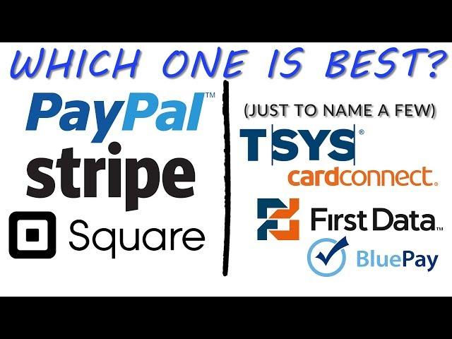 Paypal, Stripe, Square vs  Merchant Account - Which One Is Better - Merchant Account Processing