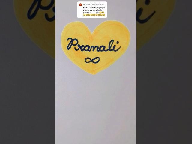 Pranali #drawing #craft  #youtubeshorts  #shortvideos #cute #trending #satisfying#calligraphy
