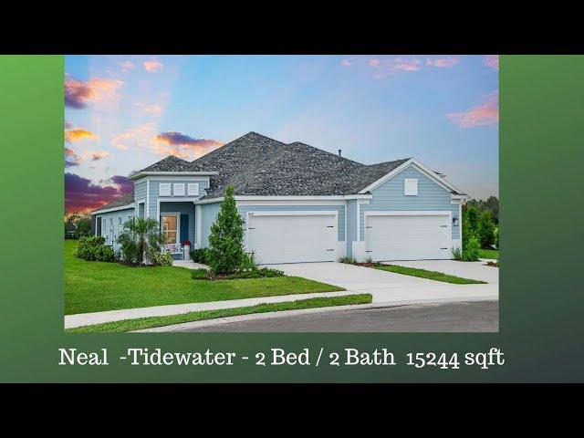 New Model Home Tour | Parrish / Bradenton Fl | 2100 sqft Tidewater by Neal Communities | Canoe Creek