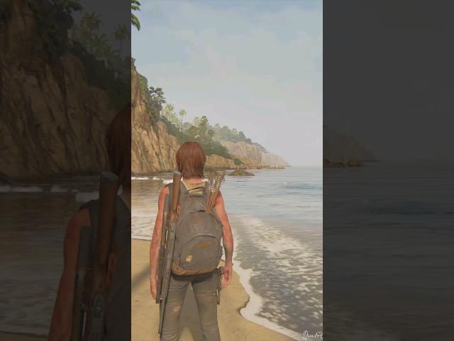 Ultra Realistic Graphics Of The Last Of Us Part 2 Remastered On PlayStation 5 #shorts