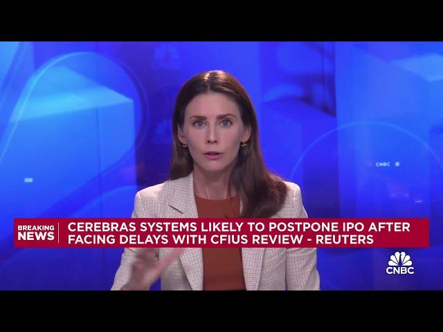 Cerebras Systems likely to postpone IPO after facing delays with CFIUS Review, reports say