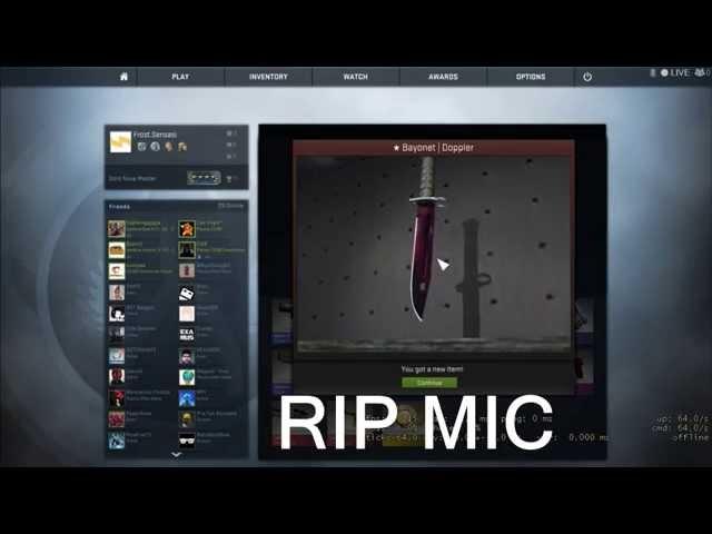 Unboxing Chroma Case BAYONET DOPPLER FACTORY NEW