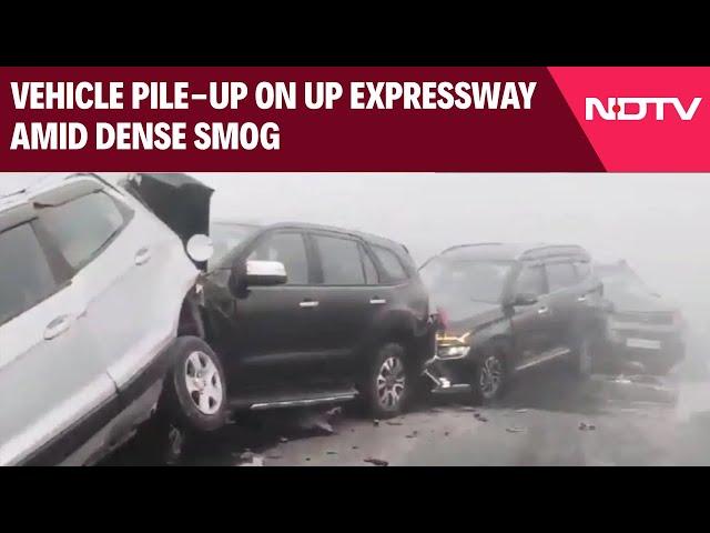 Delhi Smog Accident | 2 Bikers Dead, Dozens Injured As Dense Smog Leads To Massive Pile-Ups In UP