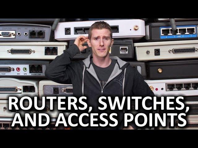 Routers vs. Switches vs. Access Points - And More