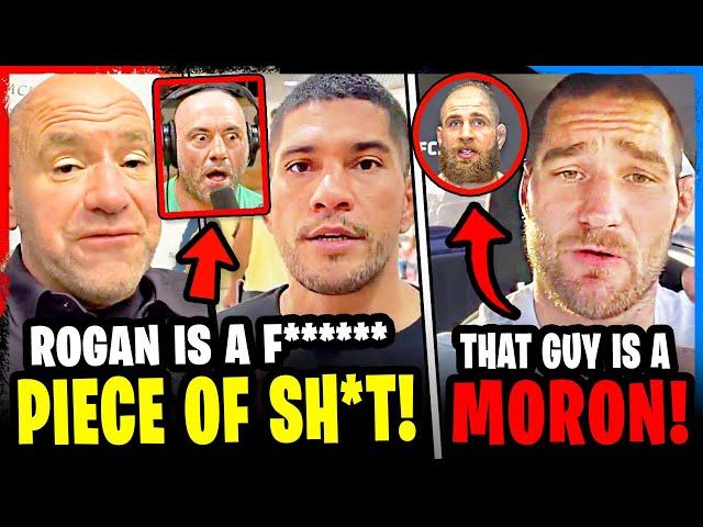 Joe Rogan gets EXPOSED by UFC FIGHTER! Alex Pereira REJECTS UFC FIGHT! Sean Strickland CALLED OUT!