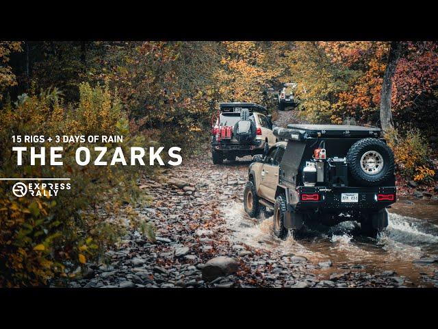 15 Rigs in a 3 Day Downpour - Ozarks Express Rally 2023