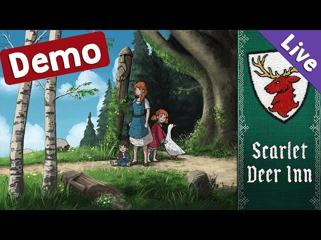 Scarlett Deer Inn (Demo)  Ein Story-Plattformer mit slawischer Floklore  Blind / Live-Aufzeichnung