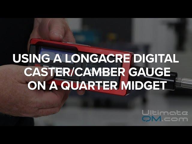 Using a Caster/Camber Gauge on a QM Car