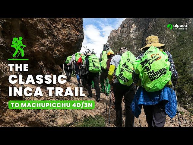 Hiking the Inca Trail To Machupicchu 4D/3N - 2024