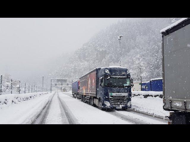 Freddy's Fernfahrerwoche #13 - Schneechaos am Gotthard