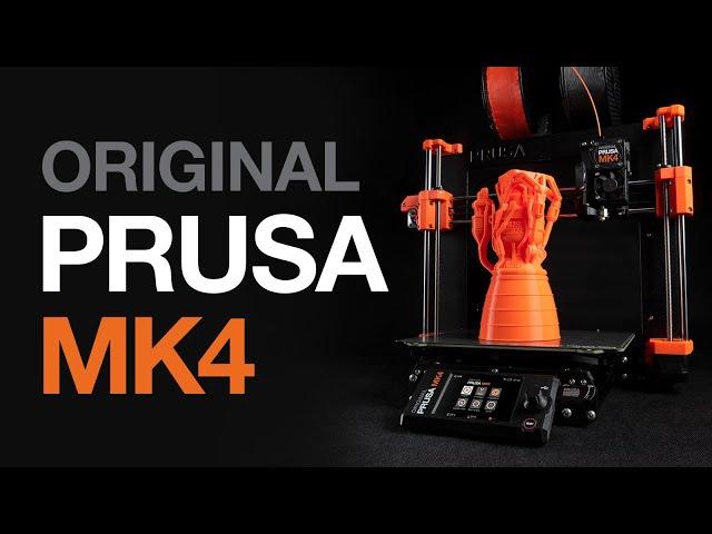 Original Prusa MK4 - always perfect first layer, 32bit board, Nextruder, Input shaper - SHIPPING NOW