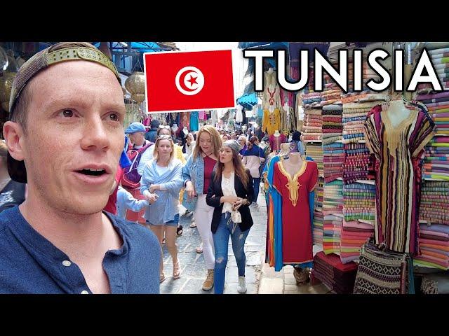 First Impressions of TUNIS, TUNISIA | Travel Vlog أجنبي في تونس