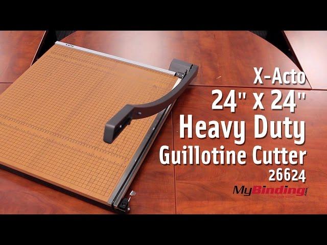 X-Acto 24" x 24" Heavy Duty Guillotine Cutter - 26624