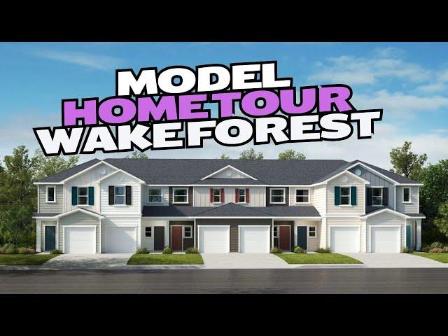 Tour this New Construction Townhouse in Wake Forest, NC  KB HOMES #realestate #youtubecontent