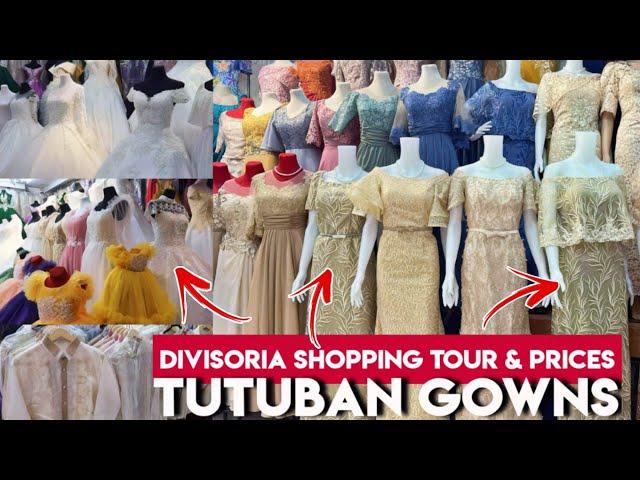 DIVISORIA SHOPPING: Wedding Dresses,  Ninang Outfits, Gowns & Suits | Best Designs 2022 | Tutuban