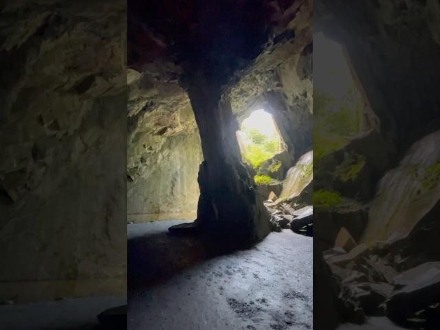 Cathedral Cave🪨 #lakedistrict #cumbria #caves #ukhike #explore #nature