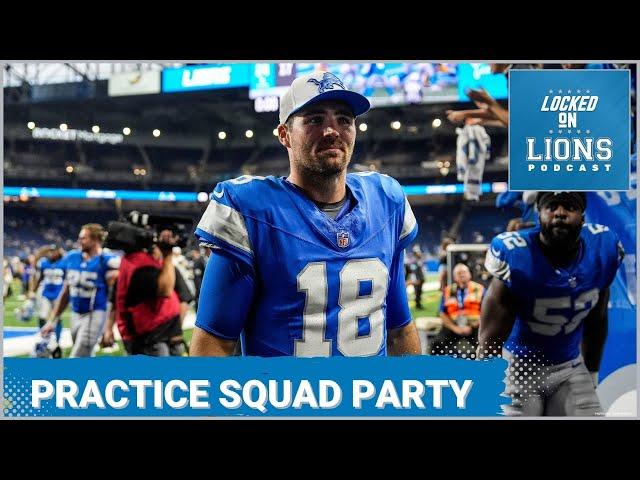 The Detroit Lions Roster and Practice Squad is all but set!