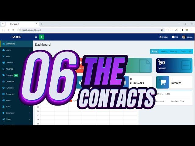 06 - THE CONTACTS - BILLING BOOK - V3.1