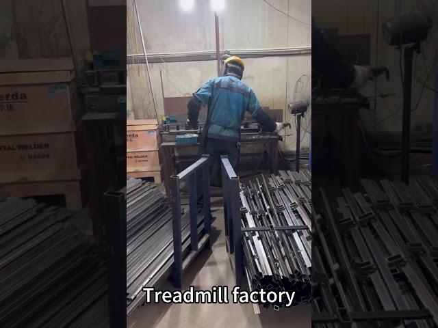 Treadmill factory #treadmill #cardioworkout #factory #foldabletreadmill #gymworkout #machine  #funny