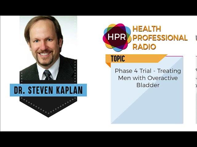 Phase 4 Trial - Treating Men with Overactive Bladder