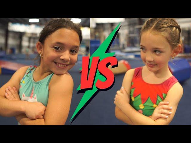 Epic Gymnastics Battle: Sister Vs Sister!