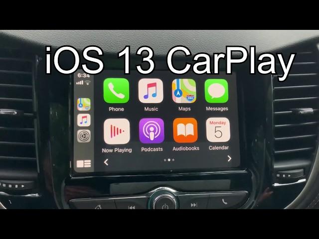 Apple CarPlay in iOS 13