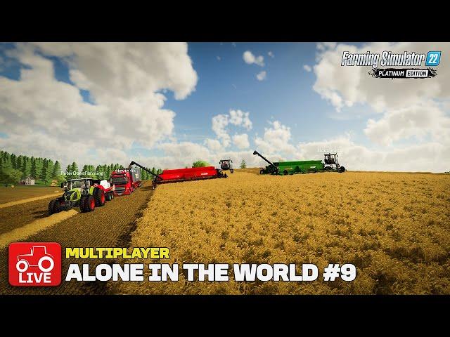 LIVE! HARVESTING & BUILDING PRODUCTIONS!! Farming Simulator 22 [FS22] Live Stream