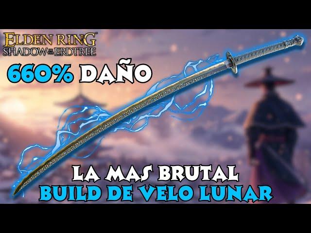 Elden Ring Build Velo Lunar 2024 - Por mucho la Build de Velo Lunar mas BRUTAL después del DLC