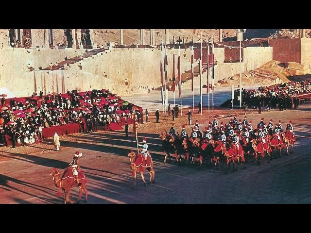 2500-year celebration of the Persian Empire. Persepolis, Iran. October 1971