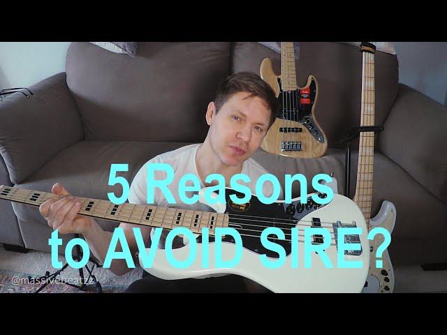 Are SIRE BASSES good? Top 5 Pros & Cons