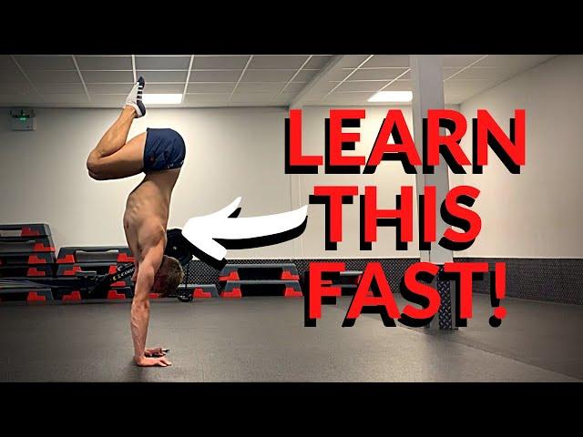 How To Hold a HANDSTAND (learn ASAP!)