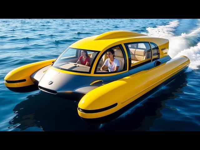 Most AMAZING Water Vehicles You've Never Seen Before