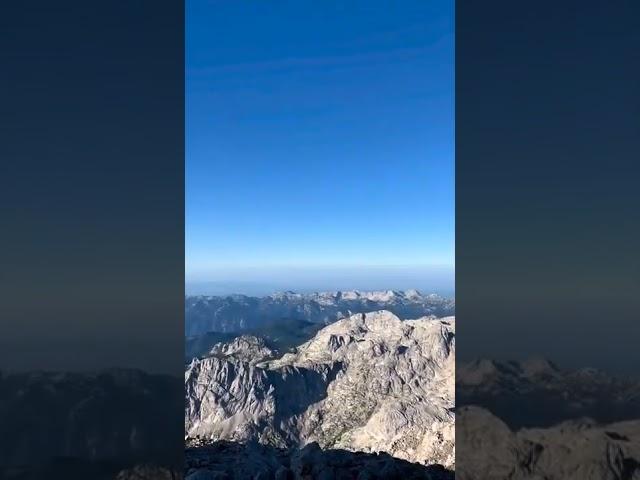 5th HIGHEST MOUNTAIN IN CENTRAL EUROPE | TRIGLAV 2864 MASL #shorts #triglav #slovenija #europe